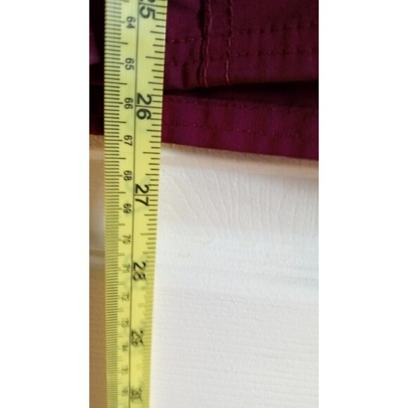 Two basic scrub tops Maroon and Grey tops - Picture 5 of 10